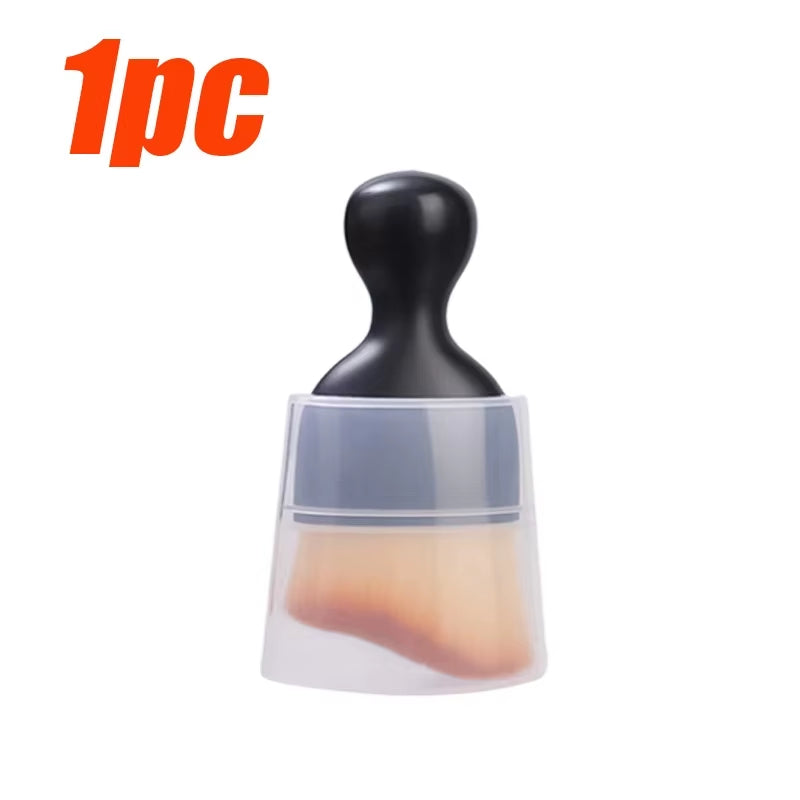 Car Interior Cleaning Brush with Casing Center Console Air Conditioning Outlet Cleaning Brush Car Cleaning Tools Car Accessories