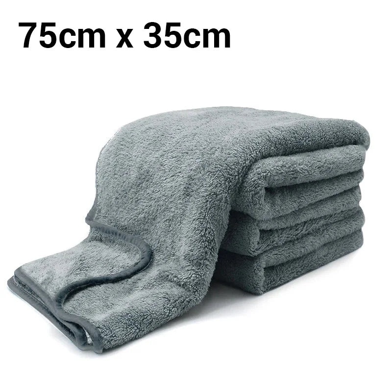 SEAMETAL Ultra-Soft Car Wash Towel Microfiber High Water Absorption Cleaning Drying Cloth for Car Detailing Care Washing Towels