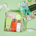 4Pcs Bath & Body Gift Set for Women, Nourishing Home Spa Kit with Body Wash, Bath Bomb, Body Lotion, Hand Cream