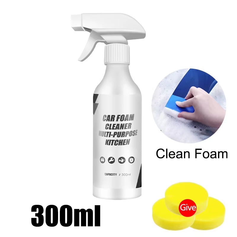 Multi-Purpose Foam Cleaner Rust Remover Cleaning Car House Seat Car Interior Accessories Home Kitchen Cleaning Foam Spray