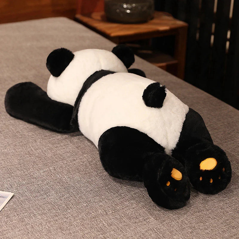 Riesiger Panda 60-120cm Plüsch Weich Schlafkissen Kuscheltier Geschenk Kinder