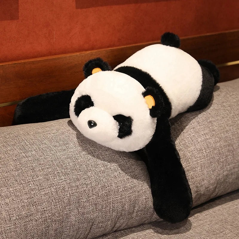 Riesiger Panda 60-120cm Plüsch Weich Schlafkissen Kuscheltier Geschenk Kinder
