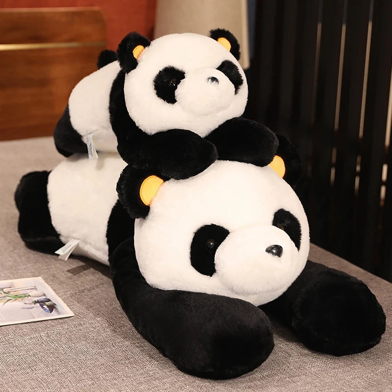 Riesiger Panda 60-120cm Plüsch Weich Schlafkissen Kuscheltier Geschenk Kinder