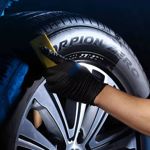 Car Tire Shine Coating  Tyre Gloss Plastic Rubber Wheel Restorer Agent Spray Polishing Brightener Auto Car Detailing