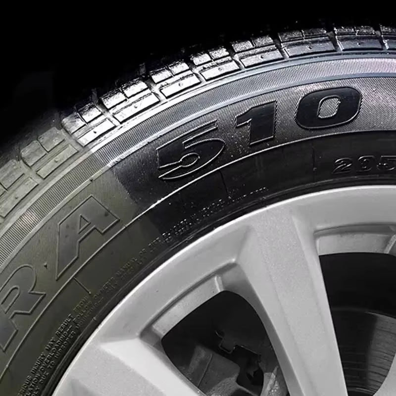 Car Tire Shine Coating  Tyre Gloss Plastic Rubber Wheel Restorer Agent Spray Polishing Brightener Auto Car Detailing